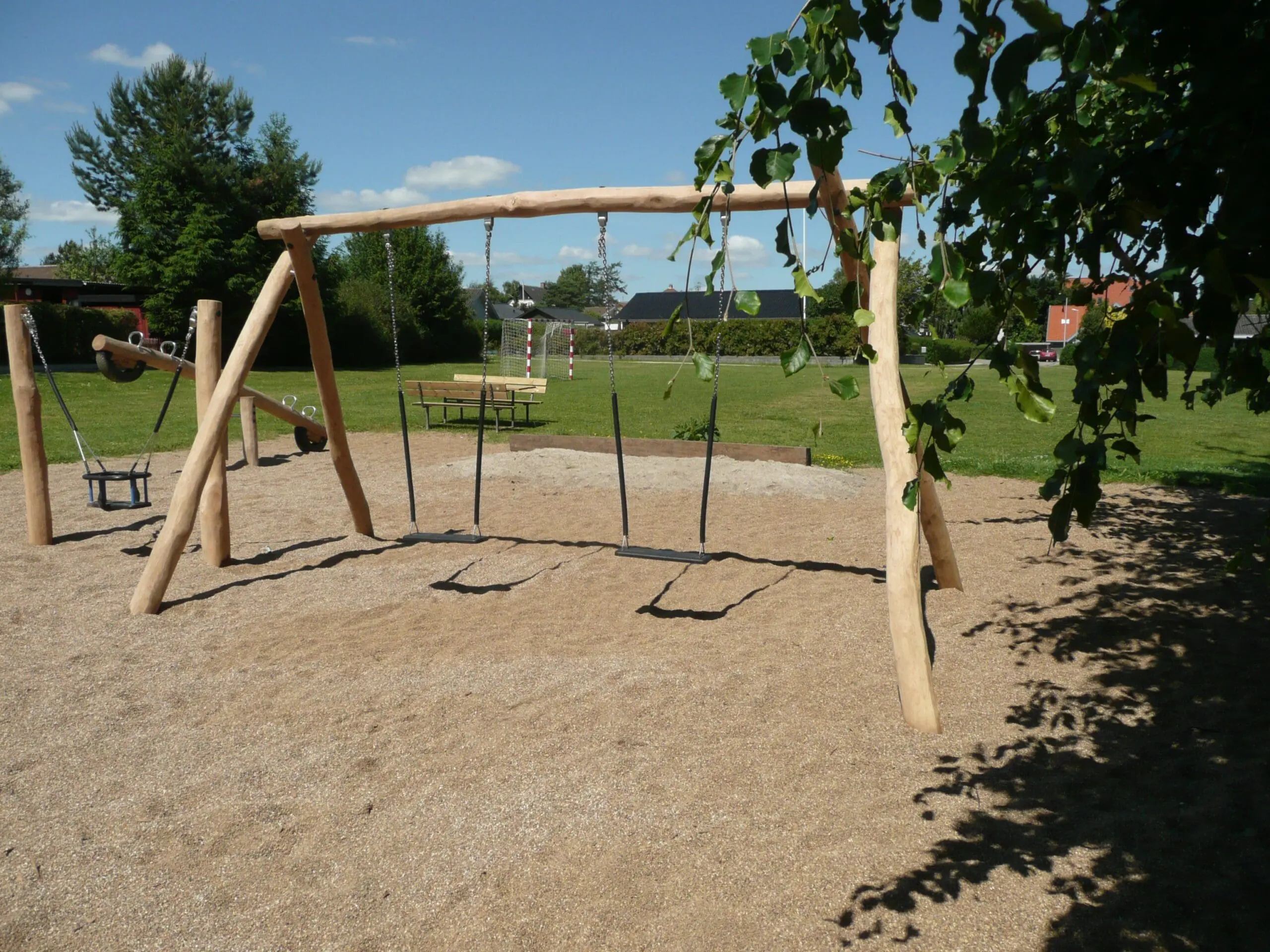 Robinia A-sving med 2 sikkerhetsseter - Bilde 2