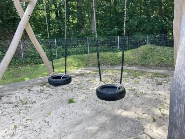 Dobbelt huskesett med 1 fuglerede kurv 2 dekkhusker - Bilde 3