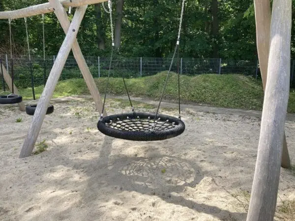 Dobbelt huskesett med 1 fuglerede kurv 2 dekkhusker - Bilde 4