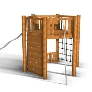 Robinia kl6-system med gulv