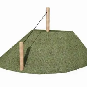 Tilgang med tau 2,5 m