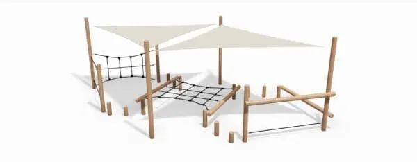 Balansegang med soltak