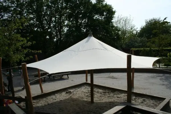 Seilhytte inkl. 8 staver Polyester - Bilde 3