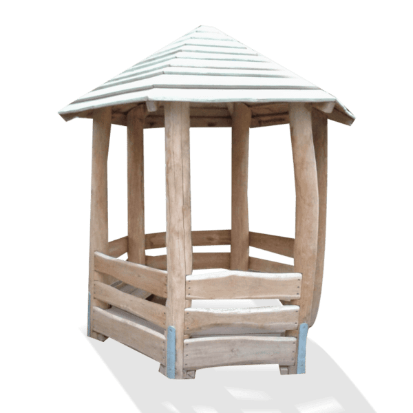 sekskantet paviljong