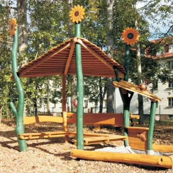 solsikke lekepaviljong - Bilde 3