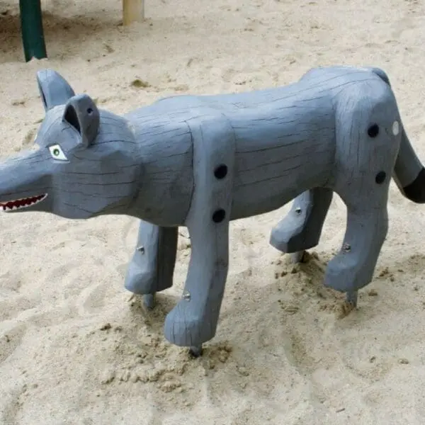 ulvestatue - Bilde 3