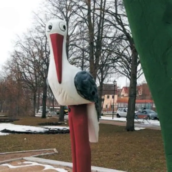 overrasket stork - Bilde 3