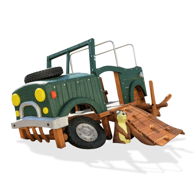 Forlatt jeep