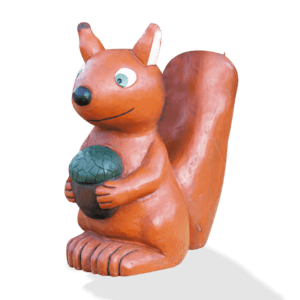 Lekfigur gigantisk ekorre 