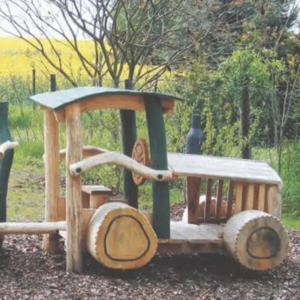 tur med liten traktor - Bilde 3
