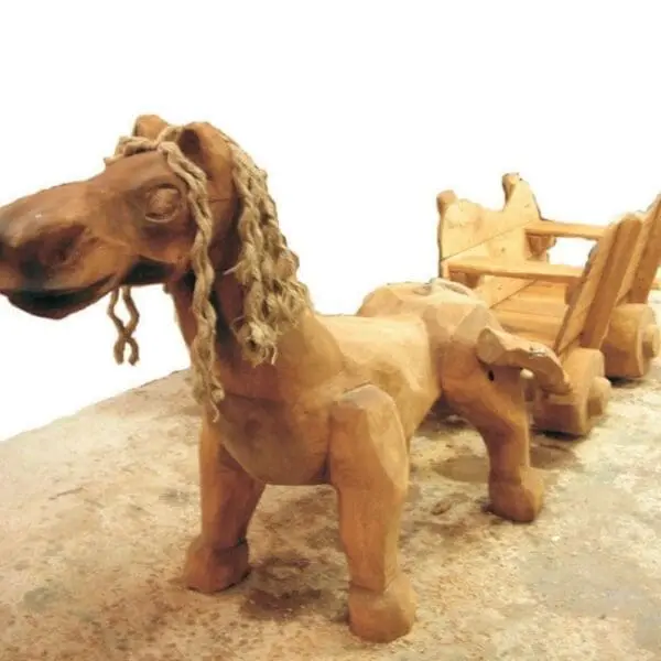 liten hest og vogn - Bilde 3