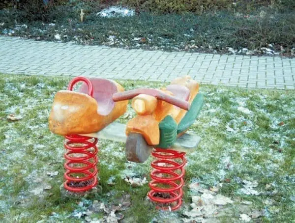Vuggende motorsykkel med sidevogn - Bilde 2