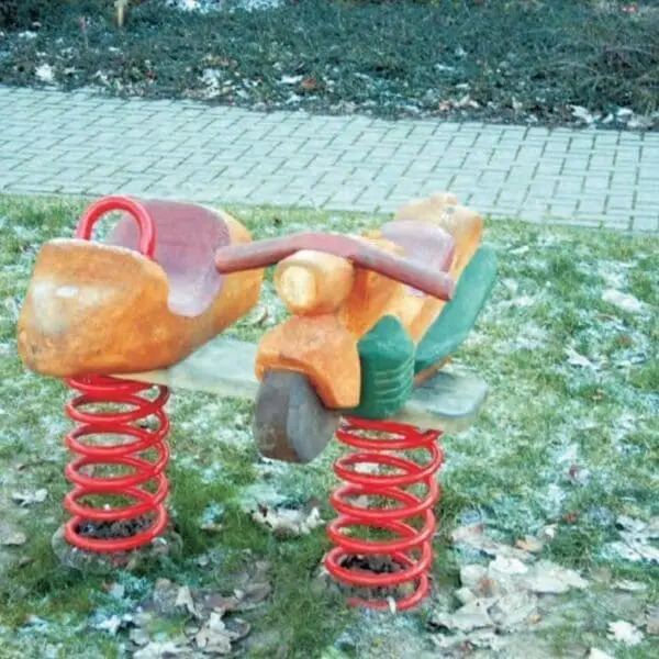 Vuggende motorsykkel med sidevogn - Bilde 3