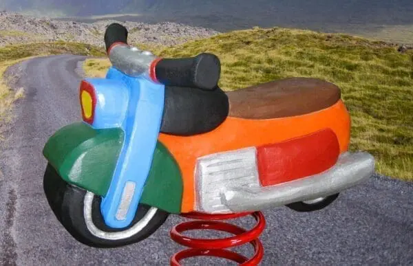 Den gyngende dyremotorsykkelen - Bilde 2
