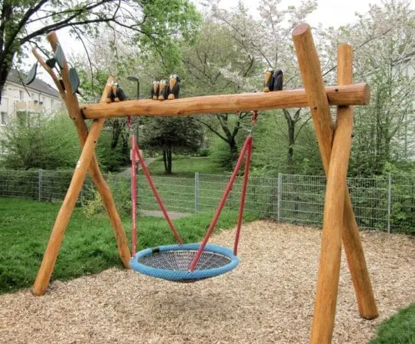 de 7 ravnene fuglerede swing - Bilde 2