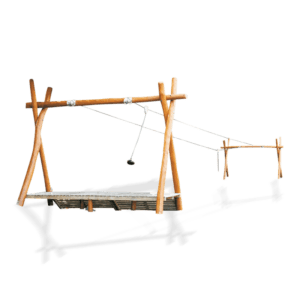 Dobbel taubane l20 m (med rampe)