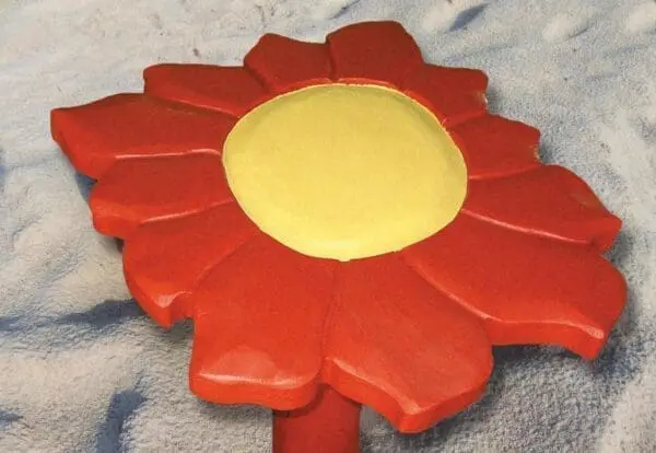 baking av bordblomst (rød) - Bilde 2
