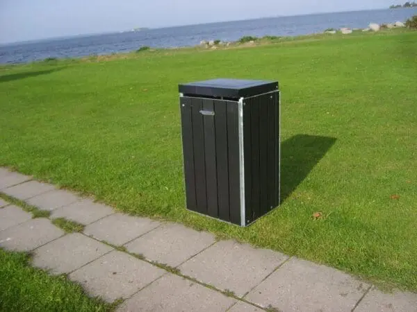 Plantekasse i resirkulert plast h:48cm - Bilde 5