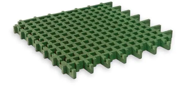Gressmatte Grønn Fallhøyde 2,1 m100x100x6,5 cm