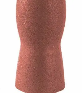 Gummipute rød Ø20cm H60cm
