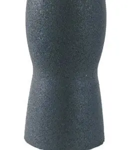 Gummipute grå Ø20cm H60cm