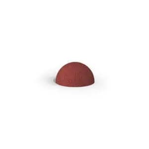Halv gummiball rød Ø30cm