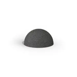 Halv gummiball grå Ø40 cm