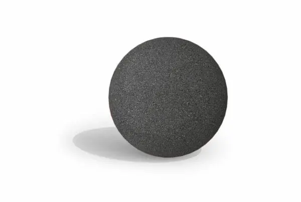 Gummiball grå Ø50 cm