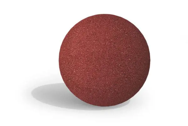 Gummiball rød Ø75 cm