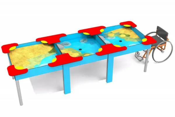 Sandkasse KOTO 3A for rullestolbrukere
