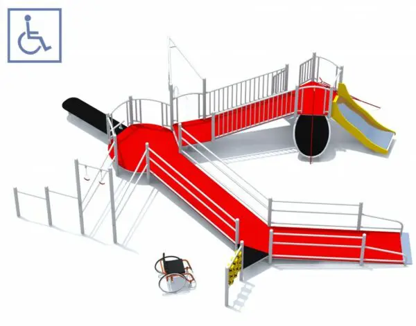 CENTAUR lekeplass for rullestolbrukere - Bilde 3