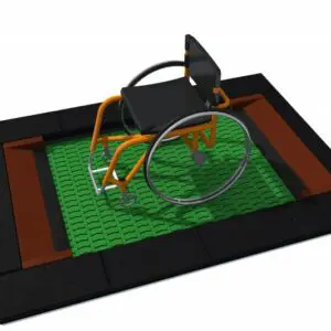Trampoline ORTA-I 150 x 200 for rullestolbrukere