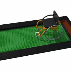 Trampoline ORTA-I 150 x 250 for rullestolbrukere