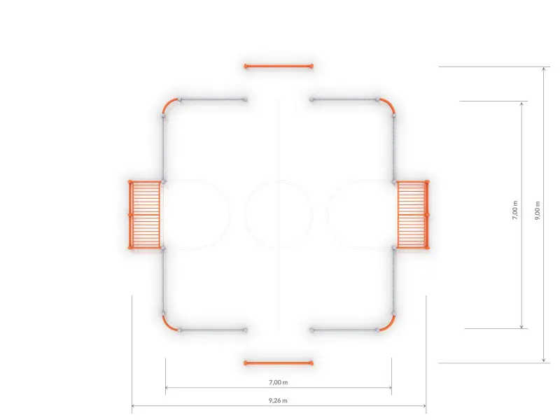 Fotballbane 2 (7x7m) - Bilde 3