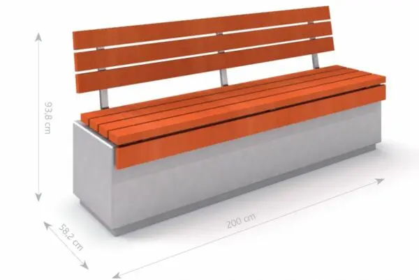 DECO betongbenk 1 - Bilde 2