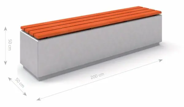 DECO betongbenk 4 - Bilde 2