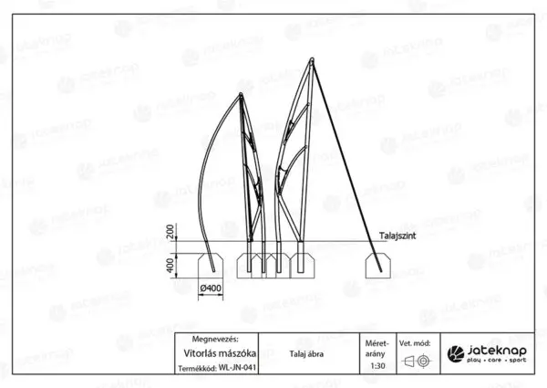 Klatrestativ for seiling - Bilde 6