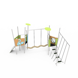 Slott med to tårn