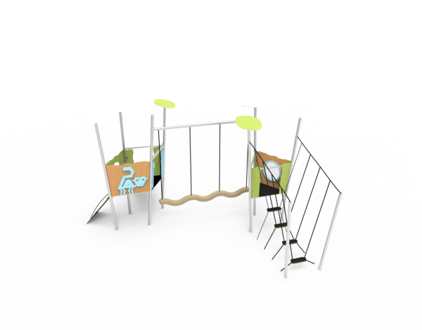 Slott med to tårn
