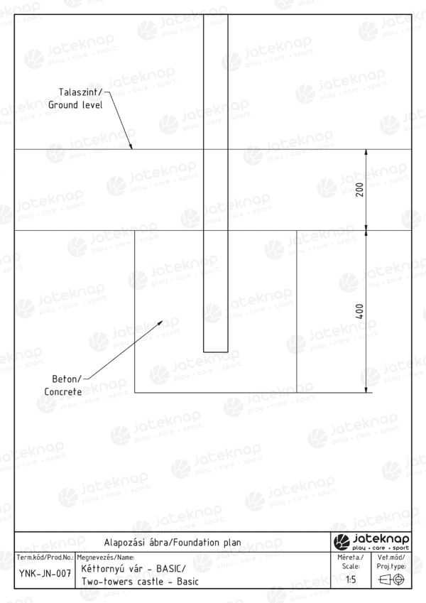 Slott med to tårn - BASIC - Bilde 3