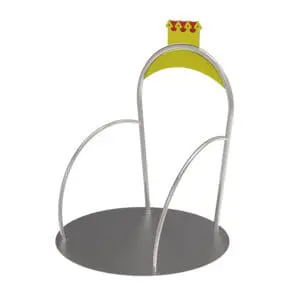 Rundkjøring for rullestol D 150 cm