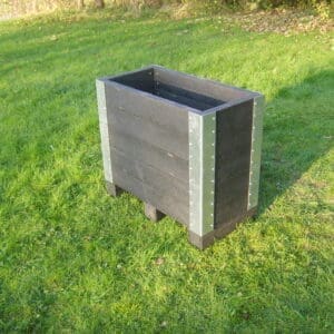 Plantekasse i resirkulert plast h:56cm